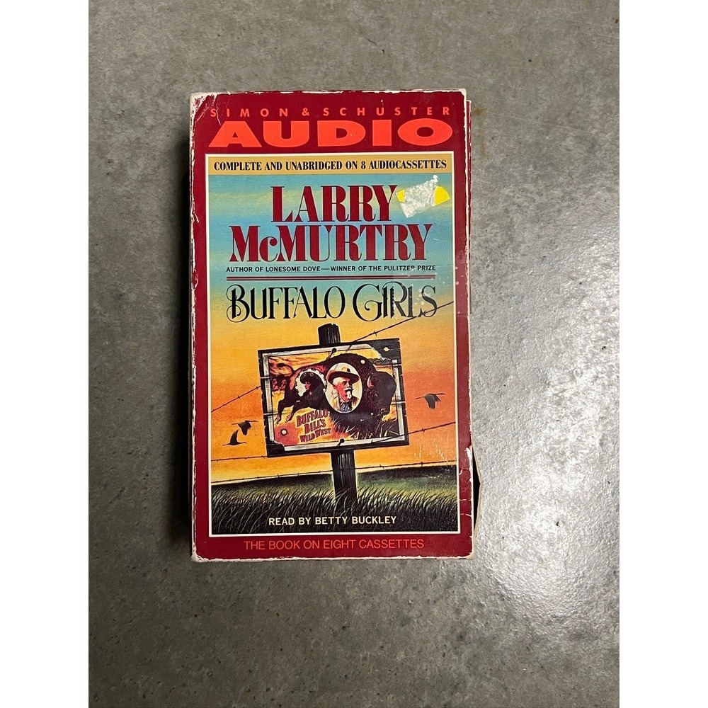 Buffalo Girls - Larry McMurty - Western - Audiocasettes Audiobook - Tested